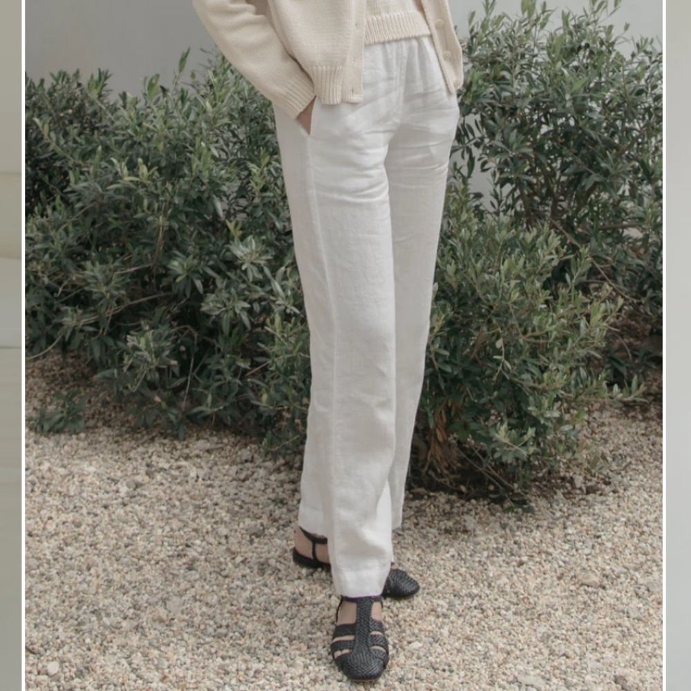 Gillian Stevens Finley Pant in Salt - Size 1